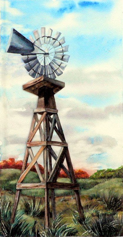 Annette's Windmill | Windmill art, Barn painting, Barn art