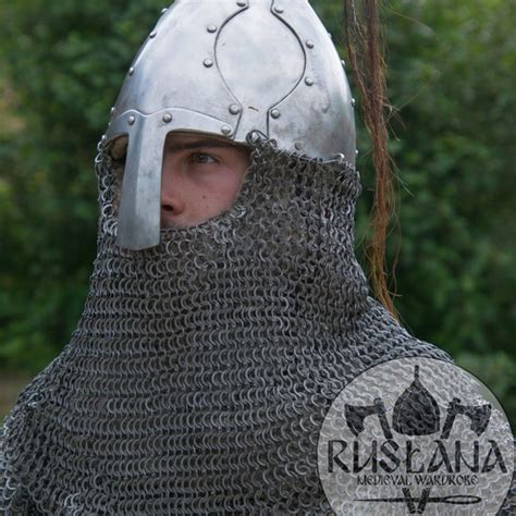 Viking Aventail Helmet - Etsy