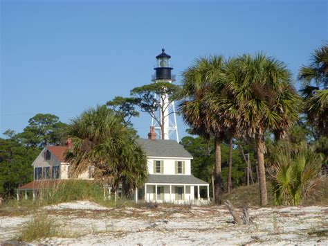 Cape San Blas Lighthouse Big Bend, Panhandle, Light House, Southeast ...