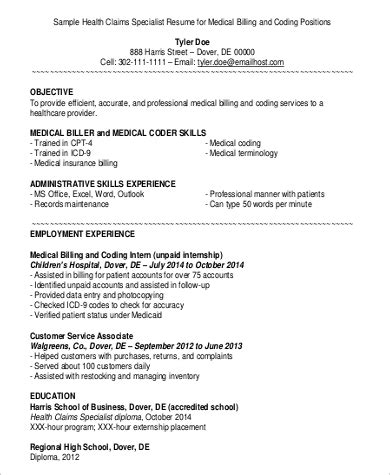 FREE 9+ Sample Medical Billing and Coding Job Descriptions in MS Word | PDF