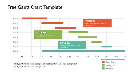 Free Powerpoint Gantt Chart Template Slidemodel - Riset