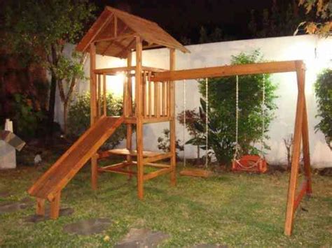 Juegos Infantiles De Madera Para Jardin Precios - Tengo un Juego