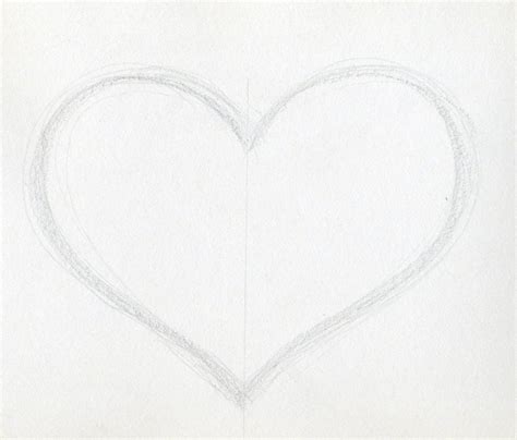 Love Heart Drawings - Cliparts.co