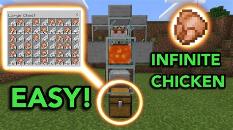 Minecraft How To Make Automatic Chicken Farm