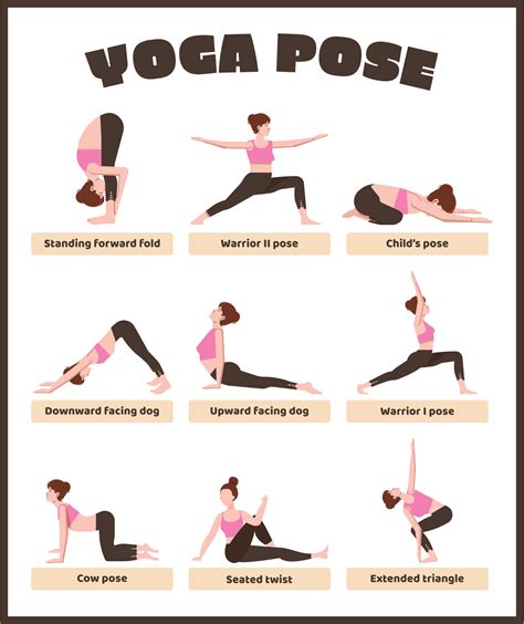 Beginner Yoga Poses Printable