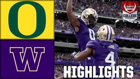 Oregon Ducks vs. Washington Huskies | Full Game Highlights - Win Big Sports