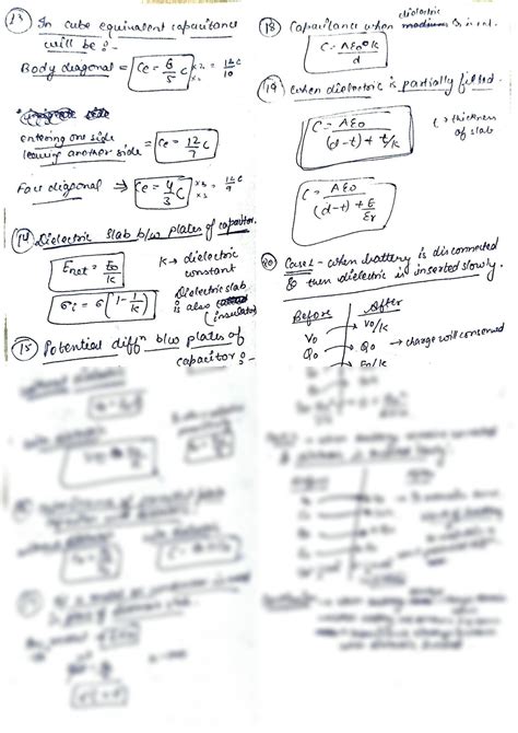 SOLUTION: Capacitor formula - Studypool