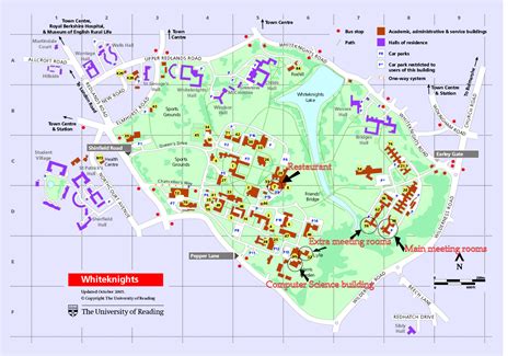 Reading University Campus Map – Verjaardag Vrouw 2020