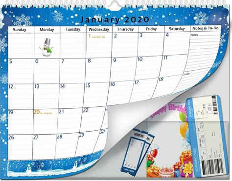 Pocket Wall Calendar 2021 | Calendar 2021