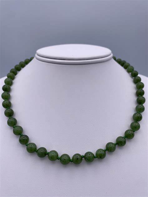 Jade Bead Necklace - The Lizzadro Museum of Lapidary Art