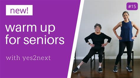 NEW! Warm Up for Seniors, Beginner Exercisers – FastestWellness