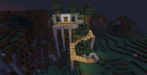 Modern Mountain House Minecraft Project