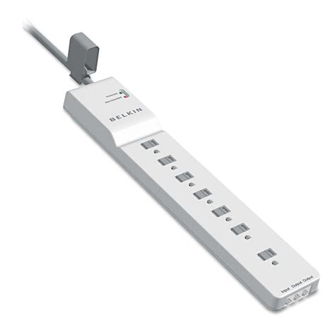 Belkin Home/Office Surge Protector, 7 Outlets, 12 ft Cord, 2160 Joules ...