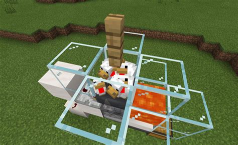 How To Build A Cooked Chicken Farm In Minecraft