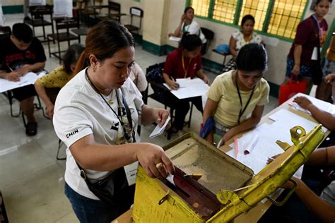 Three people killed as Filipinos vote in village polls | Catholic News ...