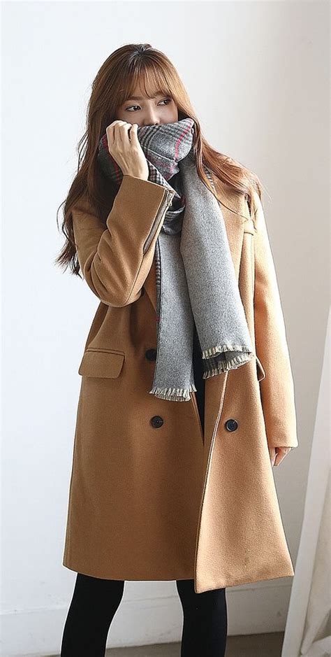 88 Best Korean winter outfits for women for Thanksgiving Day | Photo ...