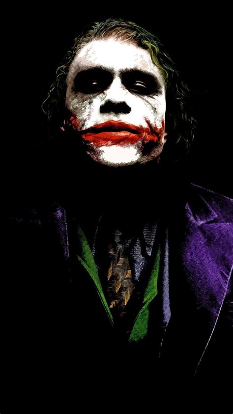 Heath Ledger Joker Wallpapers - Top Free Heath Ledger Joker Backgrounds ...