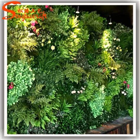 Customized Indoor Grass Wall Decor Dimensional Green Artificial Moss ...