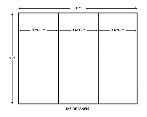 Tri Fold Table Tent Template Word | Arts - Arts