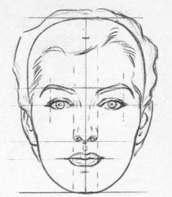 How To Draw Proportions Of The Face - Gameclass18