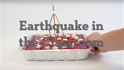 Earthquake Science Experiments For Kids