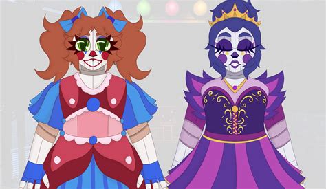 Circus Baby And Ballora Redesign By Sunflowerfields21 On Deviantart