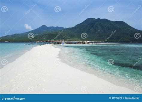 White Beach Camiguin Island Mindanao Philippines Royalty Free Stock ...