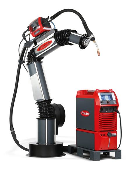 Power source supports robot-assisted welding