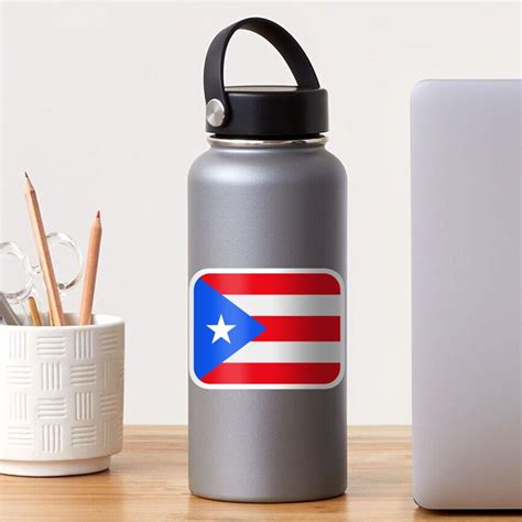 "Flag of Puerto Rico Emoji" Sticker for Sale by Schka | Redbubble