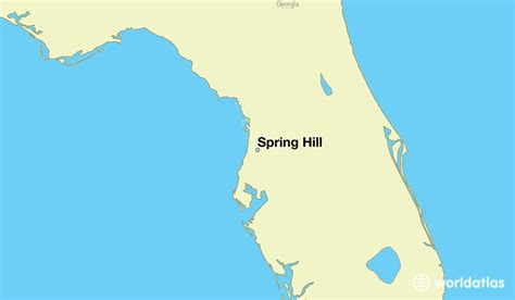 Spring Hill Florida Map | Color 2018