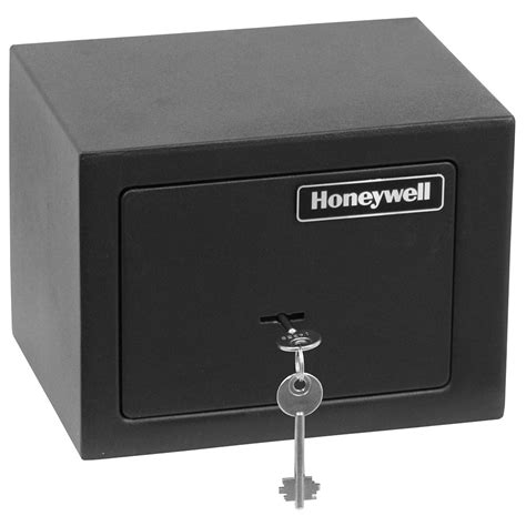 Honeywell 5002 Small Steel Security Safe with Key Lock (0.19 Cu. Ft .)