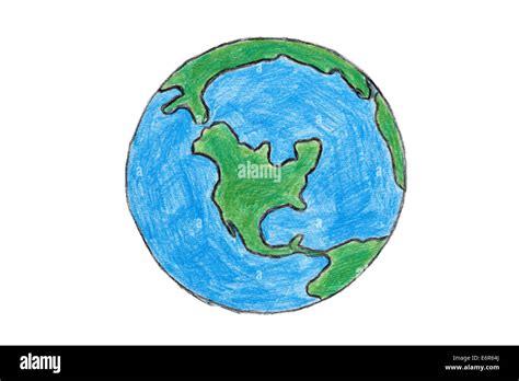 Earth Drawing Colour