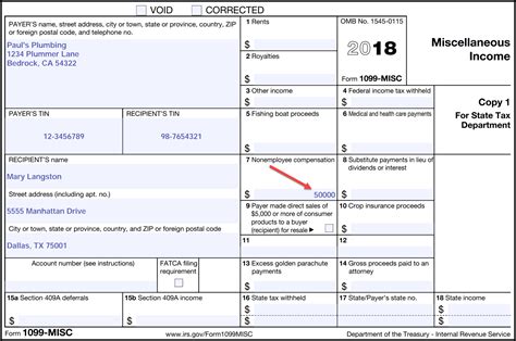 Printable Blank 1099 Form