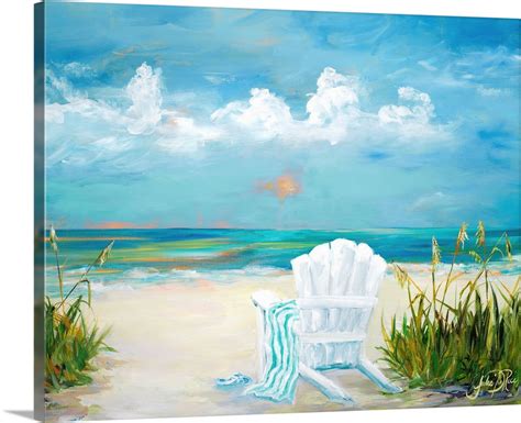 Great BIG Canvas | "Beach Scene II" Canvas Wall Art - Walmart.com ...