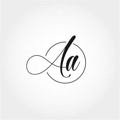 Aa Wedding Logo Design