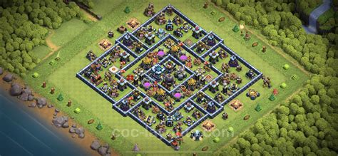 Farming Base TH13 with Link, Hybrid, Legend League - Clash of Clans ...