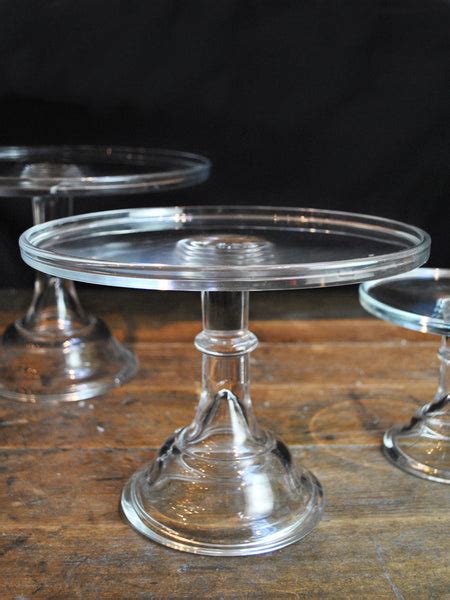 Glass Cake Stand - 10" | P.O.S.H.