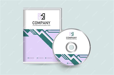 Premium Vector | Professional dvd case and disc label template for your ...