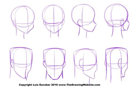 How To Draw Head Shapes – Warehouse of Ideas