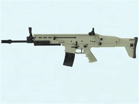 3D rifle scar - TurboSquid 1214707