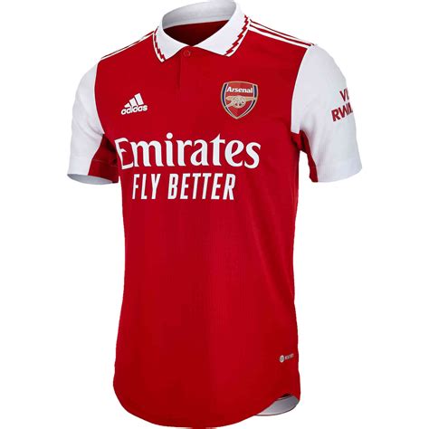 2022/23 adidas Gabriel Jesus Arsenal Home Authentic Jersey - SoccerPro