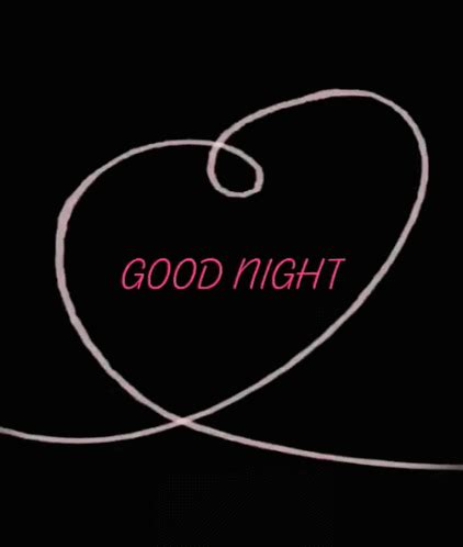 Good Night Love GIF - Good Night Love Heart - Discover & Share GIFs