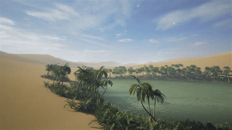 Desert Oasis by MacKenzie Shirk in Environments - UE4 Marketplace