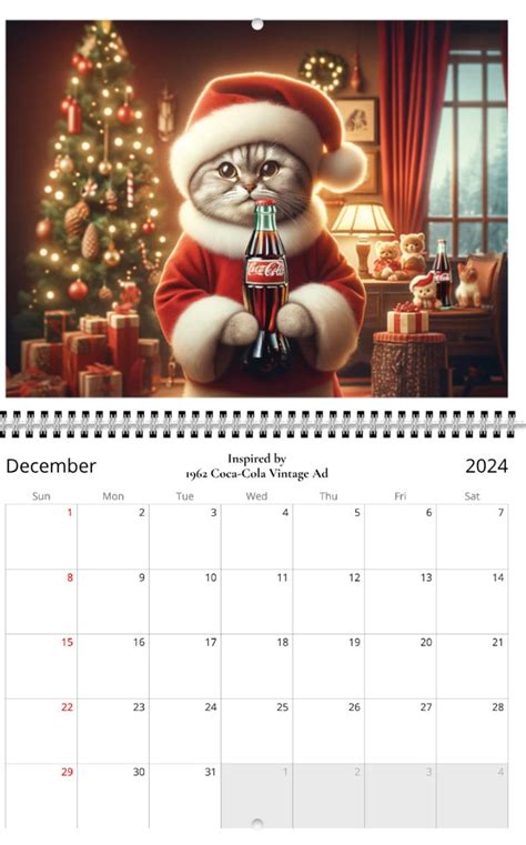 2024 Cat Art Calendar: Funny Iconic Masterpieces Wall Calendar - Etsy