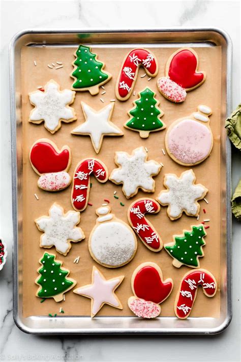 Christmas Sugar Cookies Recipe with Easy Icing - Sally's Baking Addiction