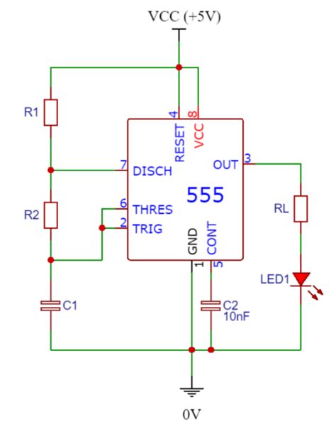 Online 555 timer calulator - Astable component and frequency calculator