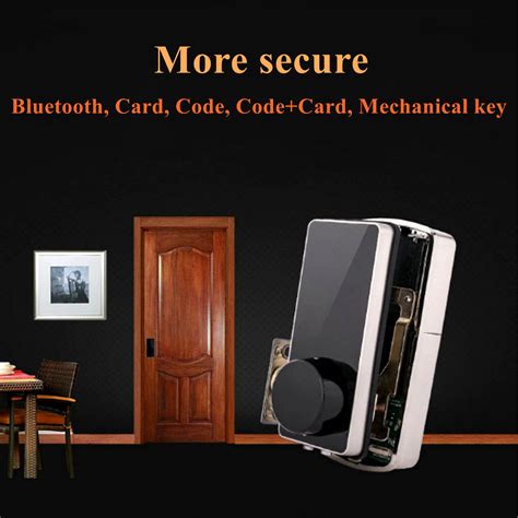 Bluetooth Smart Digital Door Lock Home Security Lock Keyless Touch ...