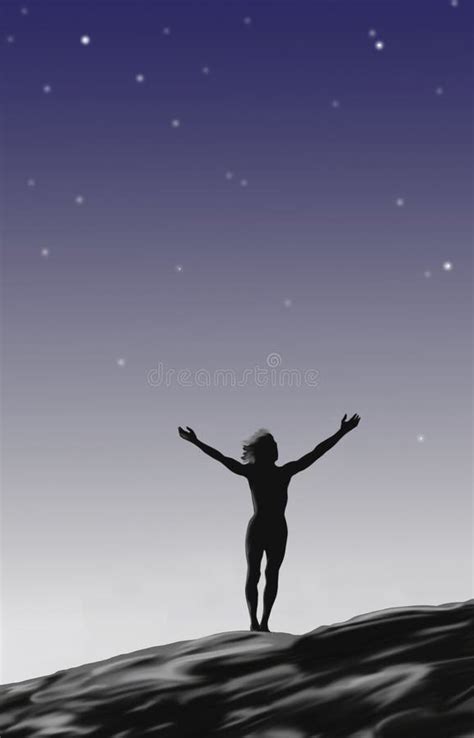 Spirit Renewed stock illustration. Illustration of meditation - 18144039