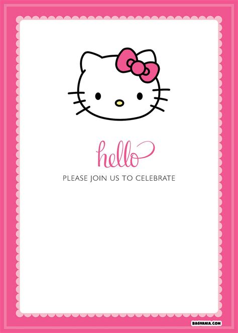 the hello kitty birthday party is set up with pink and white stripes ...