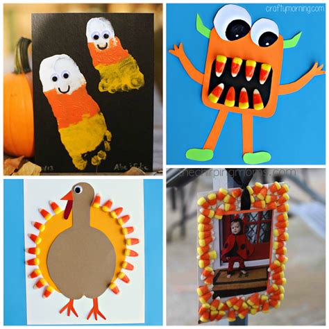 Candy Corn Crafts for Kids to Make - Crafty Morning